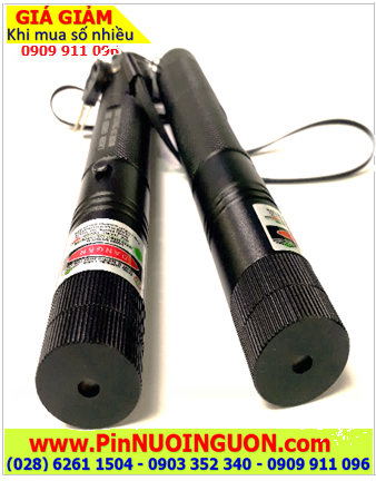 Đèn Laser GH-303, Bút chiếu Laser GH-303 ánh xanh, chiếu tia và chiếu chùm tia laser xanh